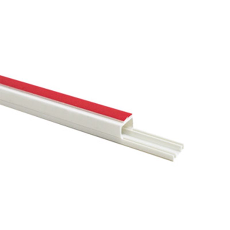 1-CANALETA PVC BLANCA 2000x10x10 MM