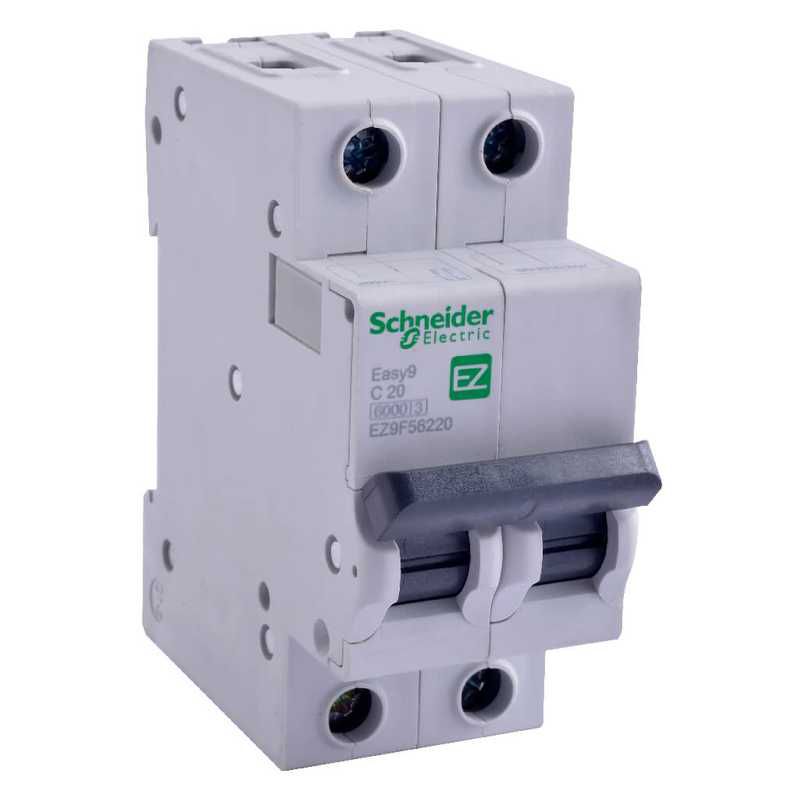 22-Breaker riel din 2P 63A