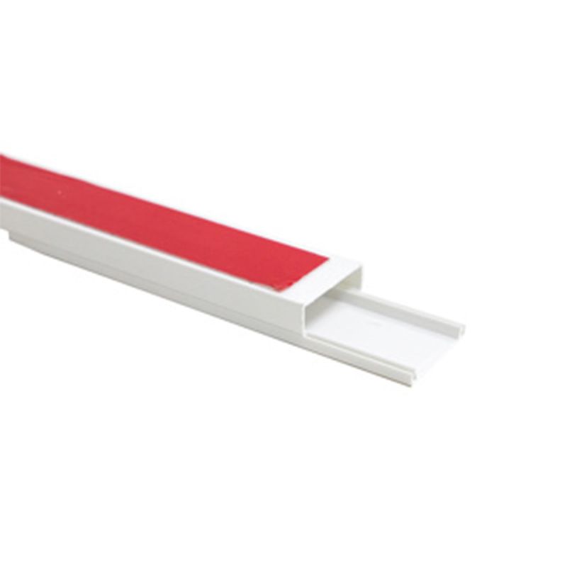 3-CANALETA PVC BLANCA 2000x25x50 MM