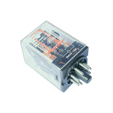RELE ENCHUFABLE 250 VAC - 28 VDC 2 NO/NC (8 PINES) 15 AMP LUZ PILOTO SIEMENS