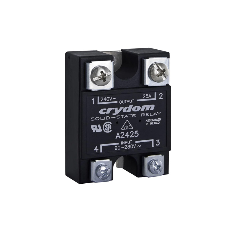12 RELE DE ESTADO SOLIDO ( SE ) SPST NO 40AMP 90-280V ENTRADA 24-280V SALIDA,