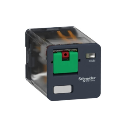 RELE ENCHUFABLE 220 VAC 3 NA/NC (11 PINES) 10 AMP LUZ PILOTO IP40 SCHNEIDER