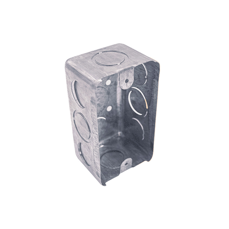 2 CAJETIN RECTANGULAR JUMBO METÁLICO REFORZADO 0,50MM