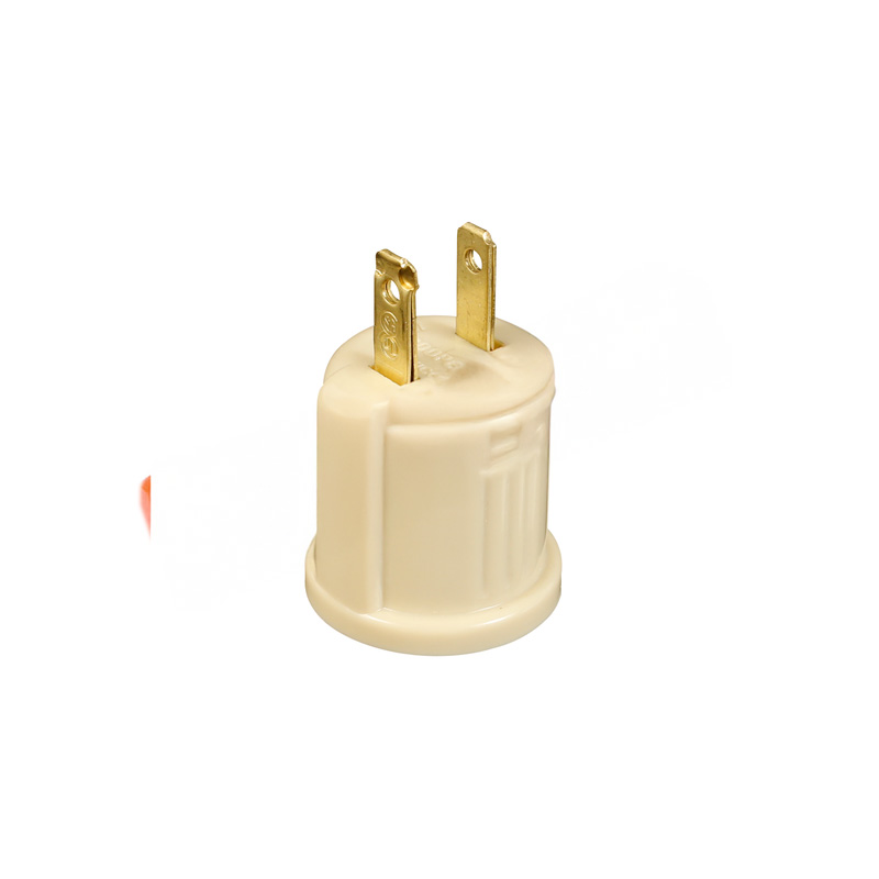 20 CONVERTIDOR ENCHUFE A BOQUILLA E27 110V MARFIL