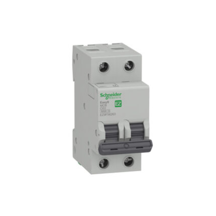BREAKER RIEL DIN  2P-63A 10KA/230VAC EASY9 C  SCHNEIDER