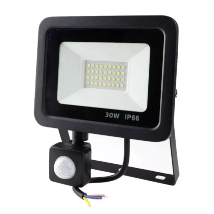 REFLECTOR APPLE CON SENSOR DE MOVIMIENTO 100-240V 100W 6500K IP66