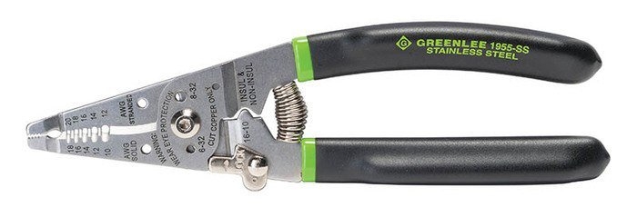 PELACABLES DE ACERO INOXIDABLE PRO (10-18 AWG) (1955-SS)
